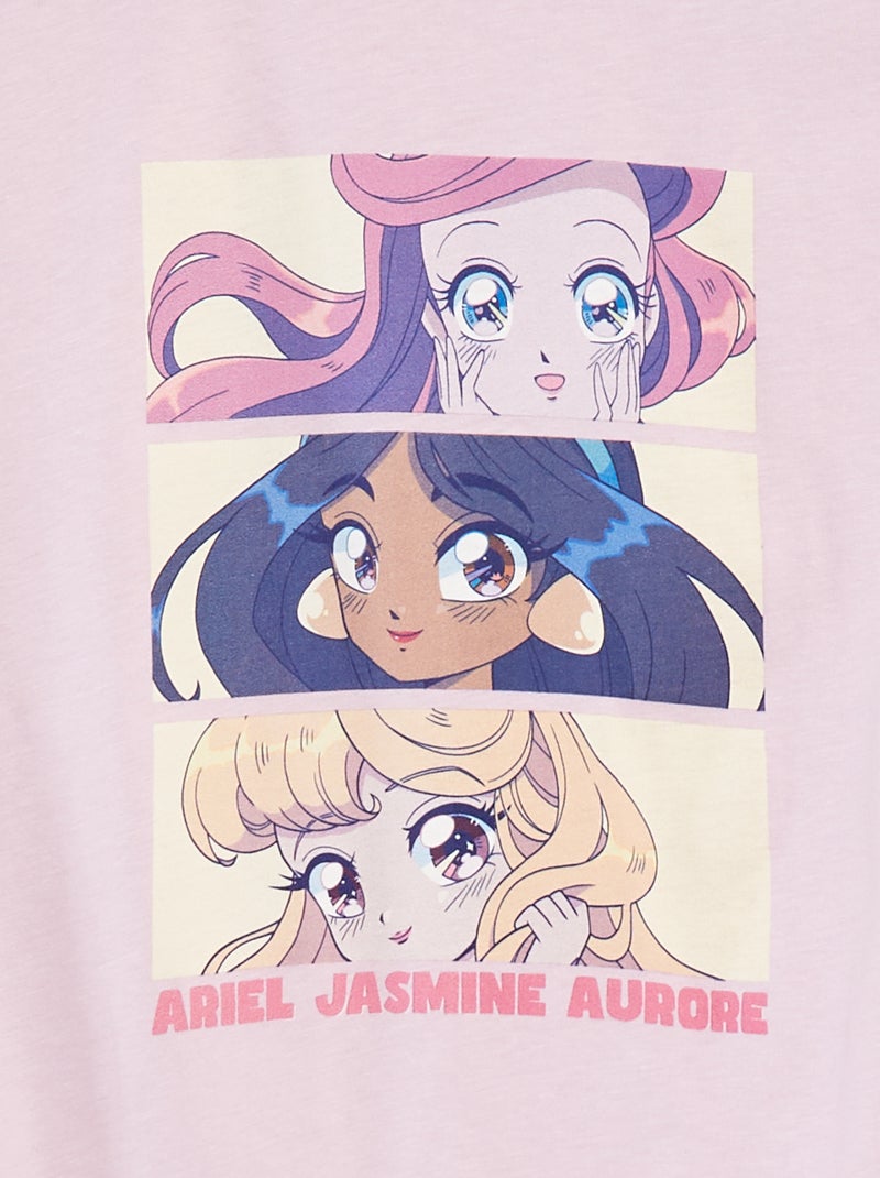 Camicia da notte con stampa 'Disney' VIOLA - Kiabi