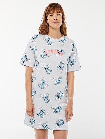 Camicia da notte con stampa 'Stitch'