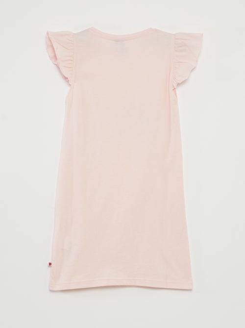 Camicia da notte con volant e stampa - Kiabi