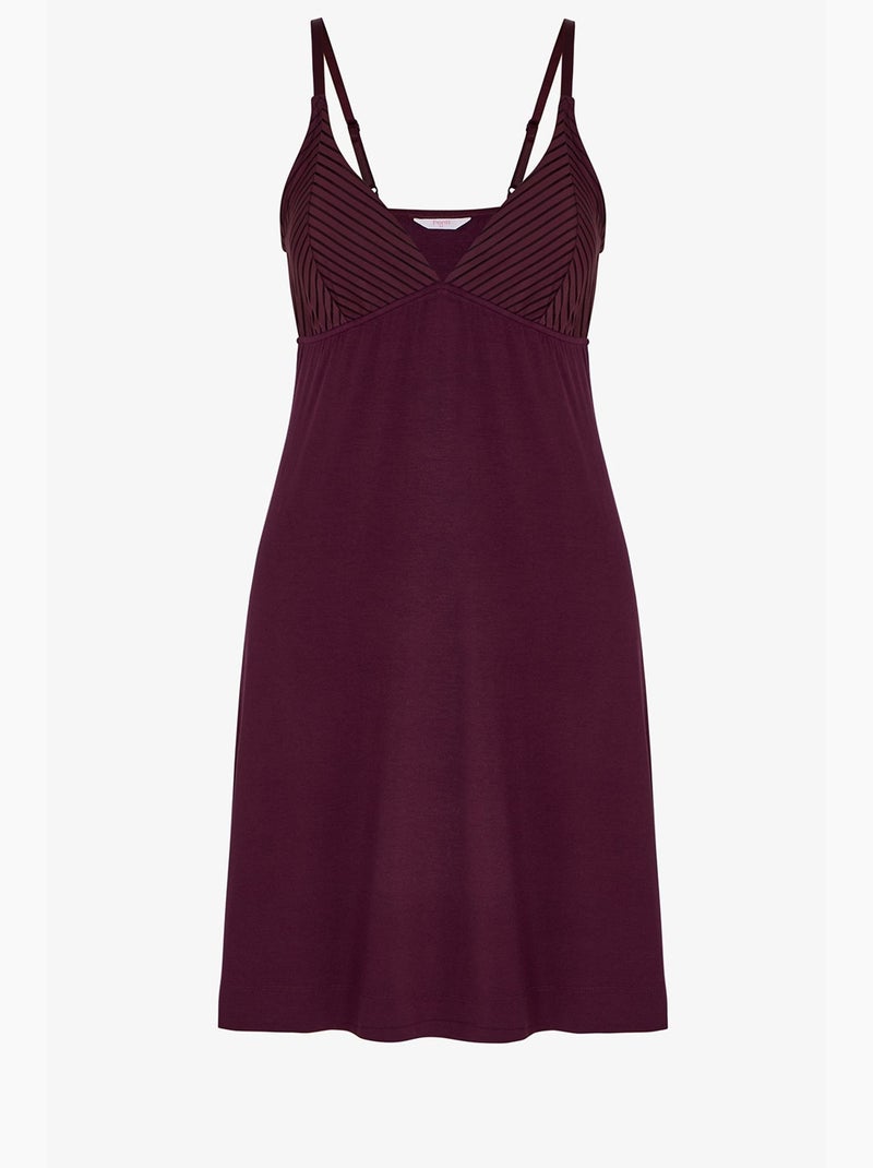 Camicia da notte donna aurora penti Viola - Kiabi