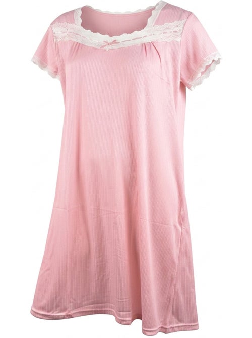 Camicia da notte donna pizzo ultra leggera OZABI - Kiabi Camicia da notte donna pizzo ultra leggera OZABI - Kiabi