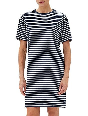 Camicia da Notte Donna Tommy Hilfiger a Righe - Taglia XL