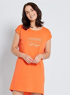 Camicia da notte eco-sostenibile - Kiabi