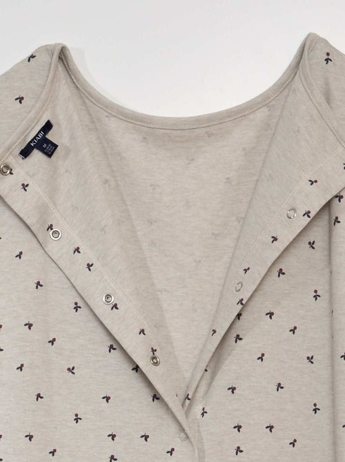 Camicia da notte in jersey - So Easy - Kiabi