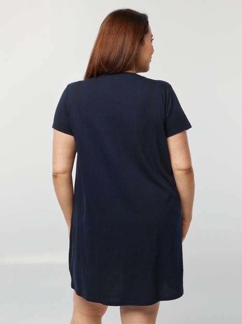 Camicia da notte in jersey - Kiabi