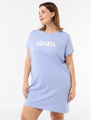 Camicia da notte in jersey