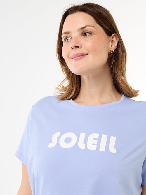 Camicia da notte in jersey - Kiabi