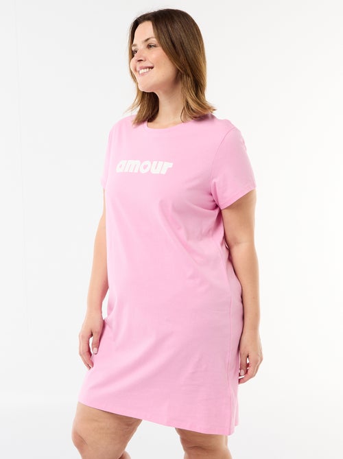 Camicia da notte in jersey - Kiabi