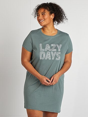 Camicia da notte in jersey