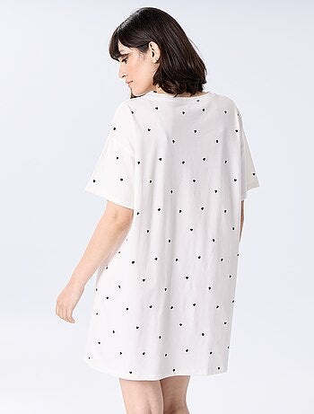 Camicia da notte in maglia jersey