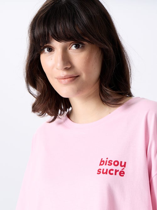 Camicia da notte in maglia jersey - Kiabi Camicia da notte in maglia jersey - Kiabi