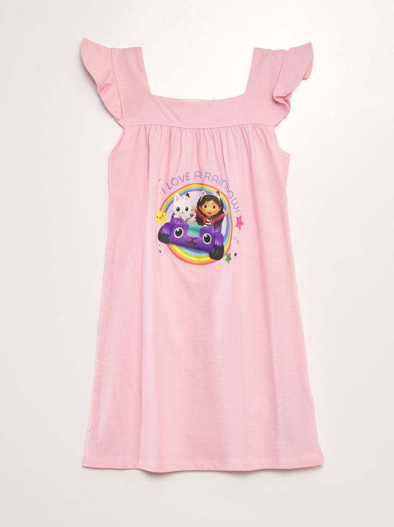 Camicia da notte 'La casa delle bambole di Gabby' ROSA - Kiabi