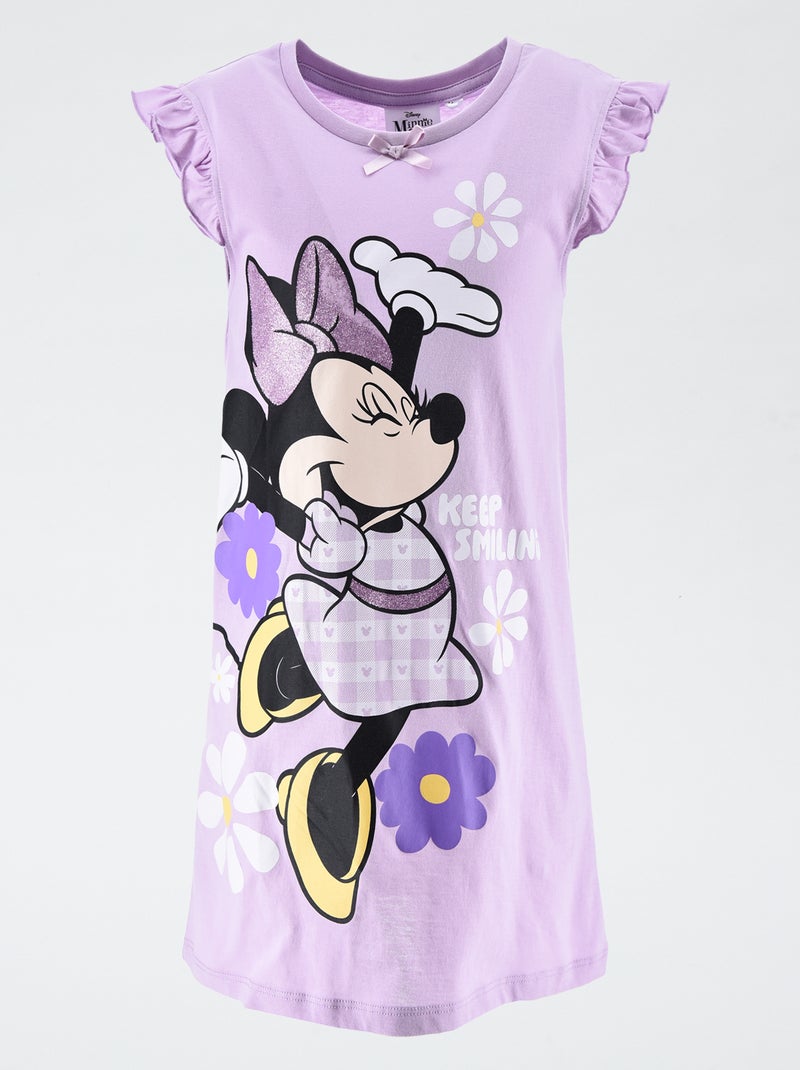 Camicia da notte Minnie viola - Kiabi