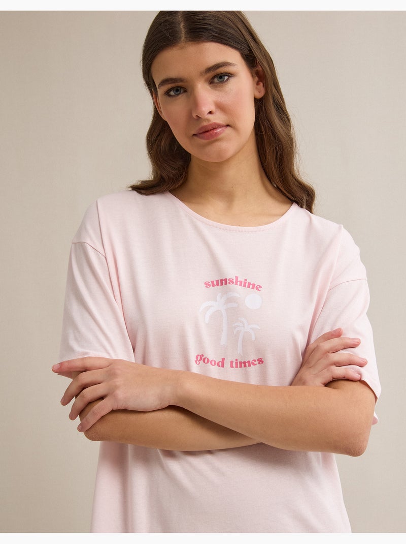 Camicia da notte, MO Fashion Rosa - Kiabi