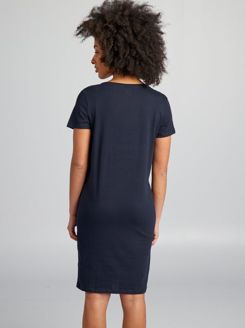 Camicia da notte per l'allattamento con scritta - Kiabi