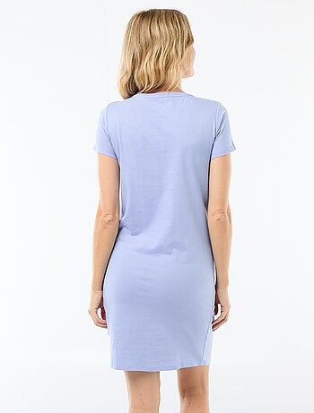 Camicia da notte per l'allattamento con scritta