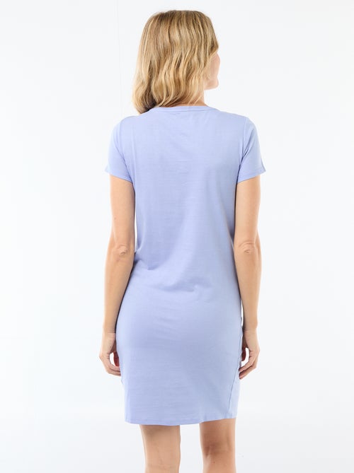 Camicia da notte per l'allattamento con scritta - Kiabi Camicia da notte per l'allattamento con scritta - Kiabi