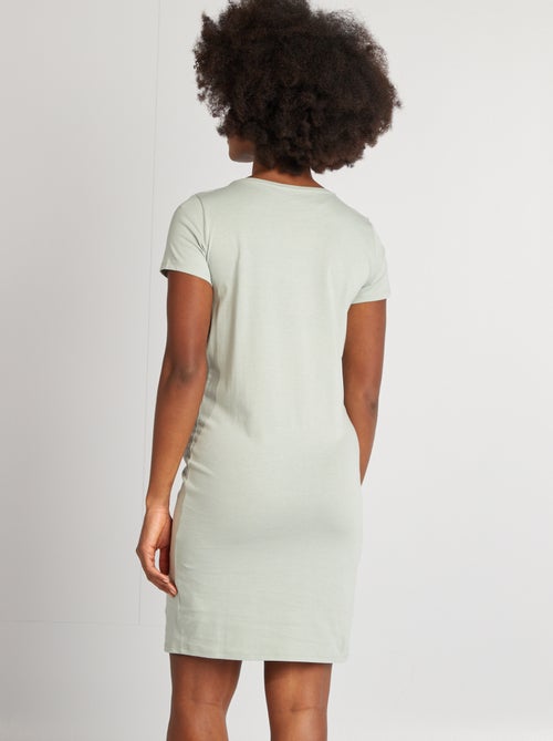 Camicia da notte per l'allattamento con scritta - Kiabi