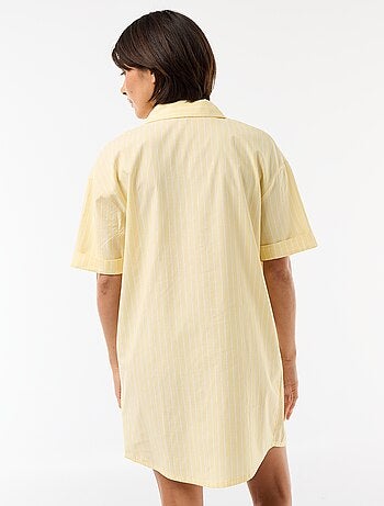 Camicia da notte premaman abbottonata