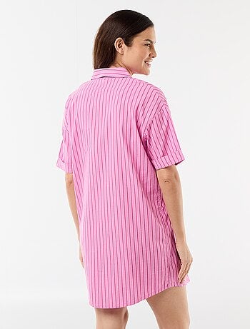 Camicia da notte premaman abbottonata