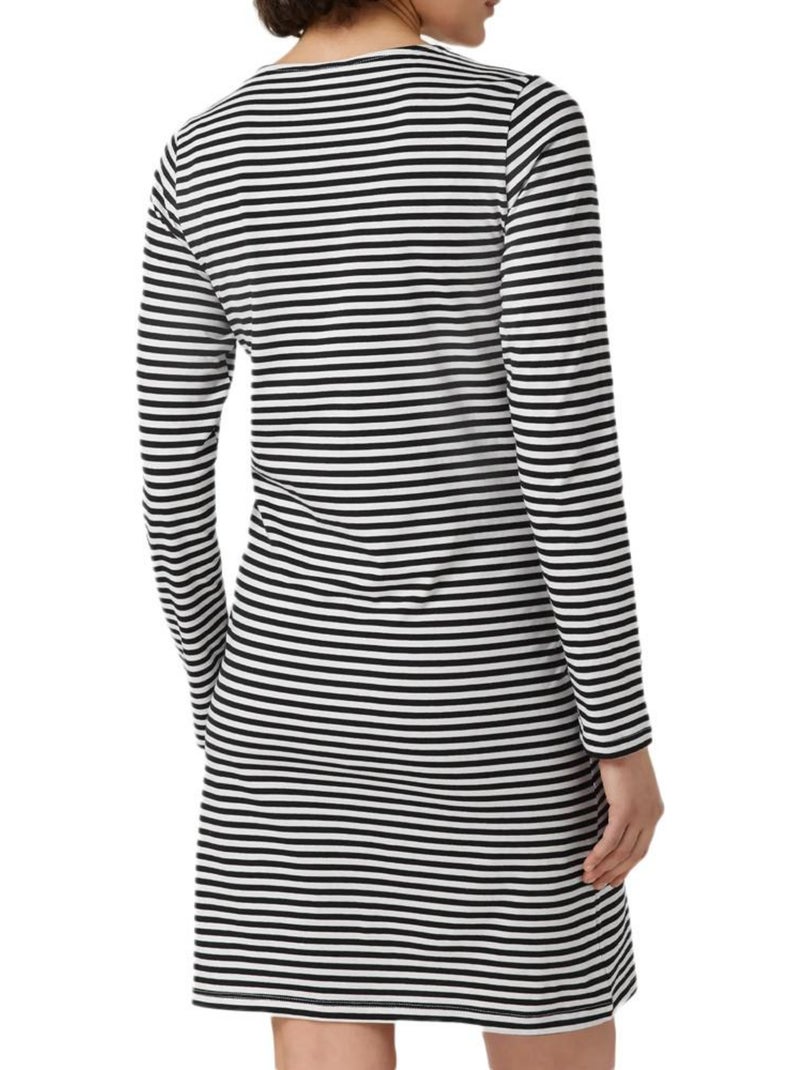Camicia da Notte Premaman Mamalicious Nero - Kiabi