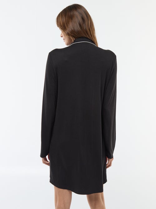 Camicia da notte premaman tinta unita - Kiabi