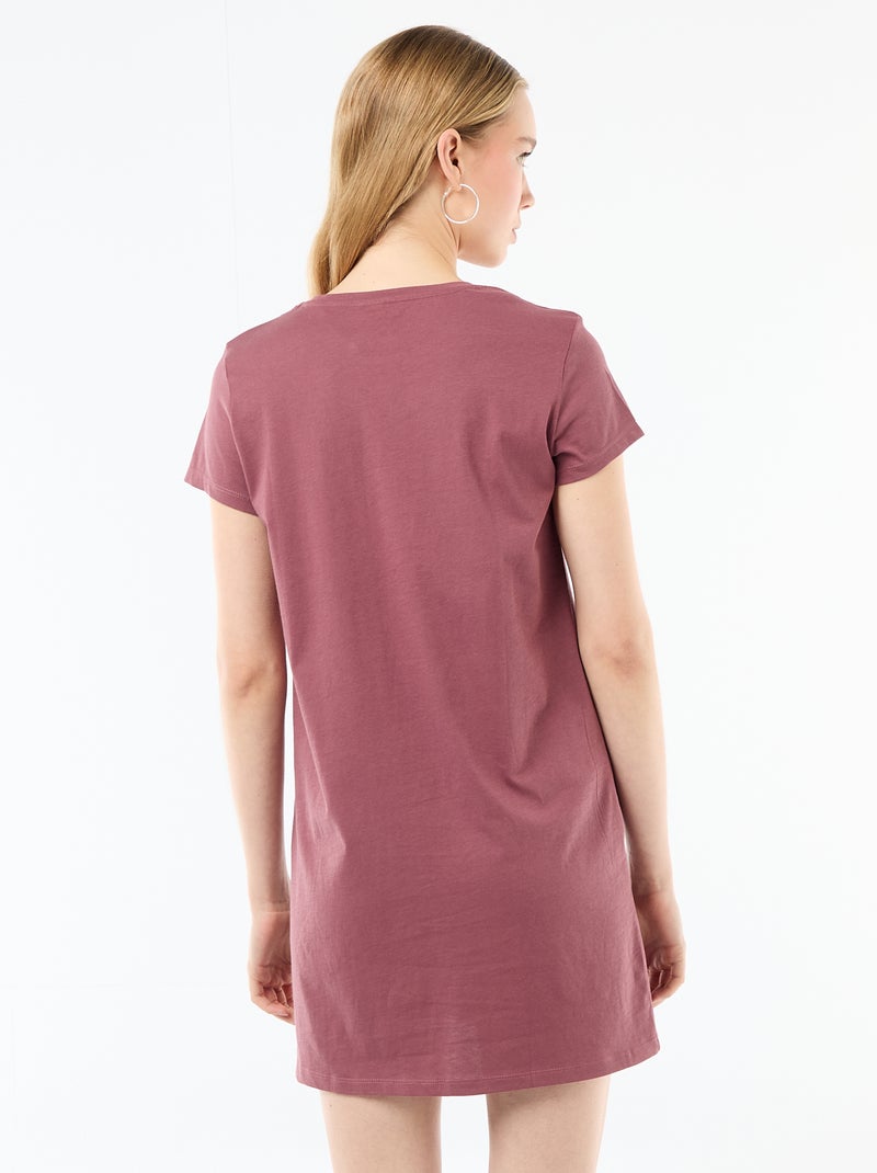 Camicia da notte Rosa - Kiabi