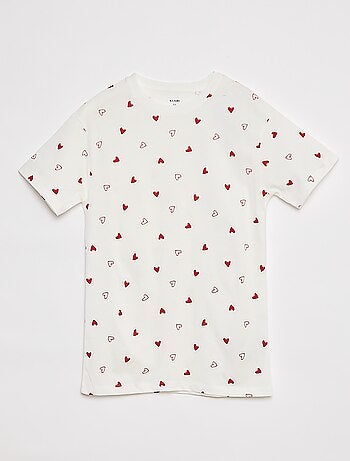 Camicia da notte stampata