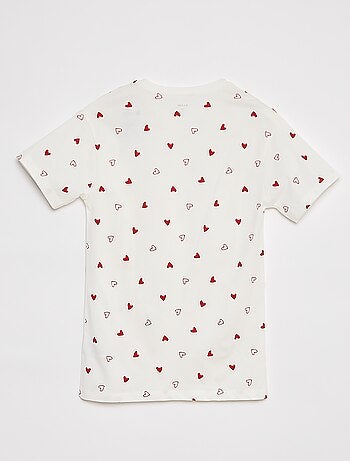 Camicia da notte stampata