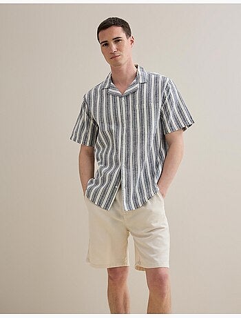 Camicia da resort con lino, MO Fashion