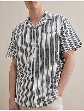 Camicia da resort con lino, MO Fashion