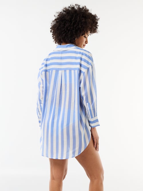 Camicia da spiaggia fluida stampata - Kiabi