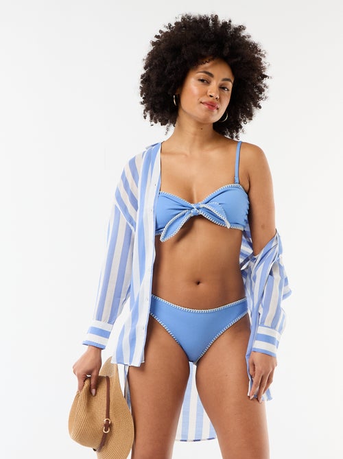 Camicia da spiaggia fluida stampata - Kiabi