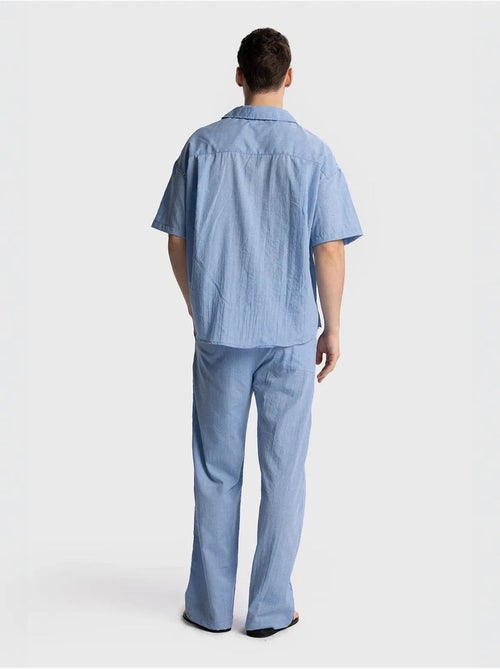 Camicia da uomo a maniche corte vestibilità rilassata giesto - Kiabi Camicia da uomo a maniche corte vestibilità rilassata giesto - Kiabi