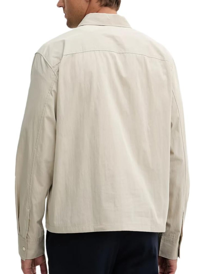Camicia da uomo calvin klein jeans in nylon Beige - Kiabi