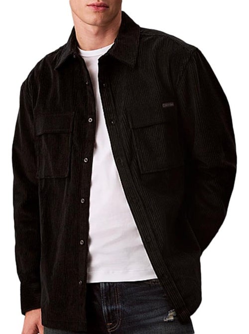 Camicia da Uomo Calvin Klein Jeans in Velluto a Coste con Tasche - Kiabi Camicia da Uomo Calvin Klein Jeans in Velluto a Coste con Tasche - Kiabi