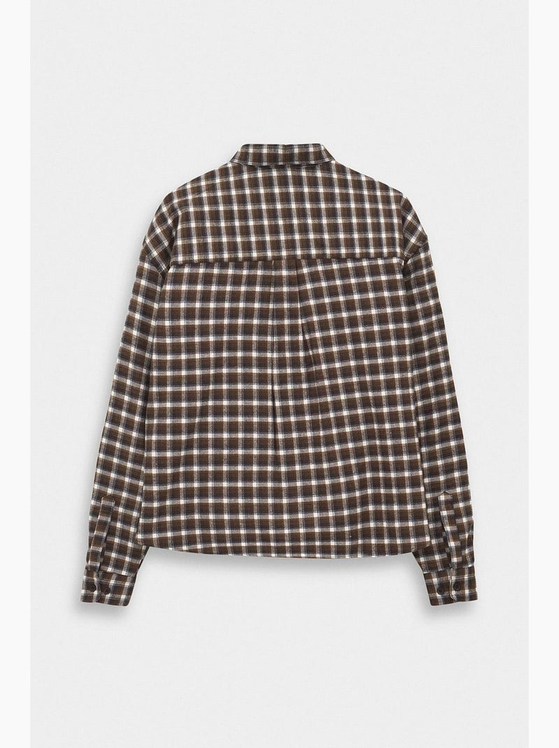 Camicia da uomo giesto Bianco Marrone - Kiabi