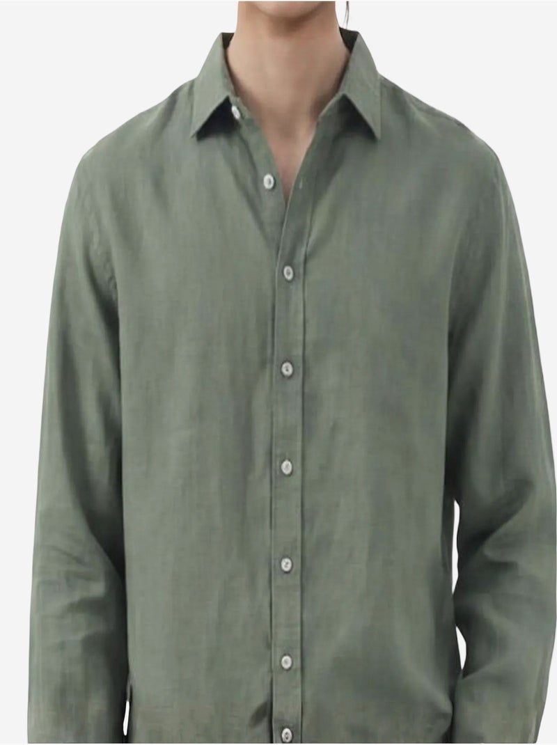 Camicia da uomo giesto Cachi - Kiabi