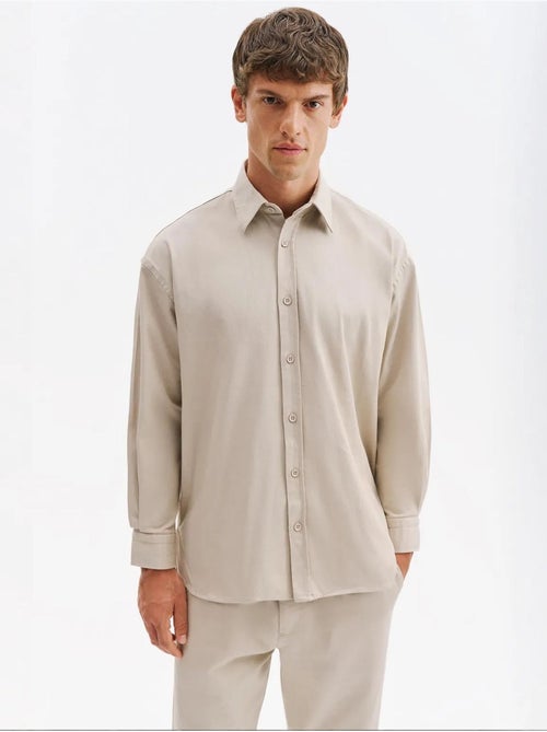 Camicia da uomo in cotone e lycra giesto - Kiabi Camicia da uomo in cotone e lycra giesto - Kiabi