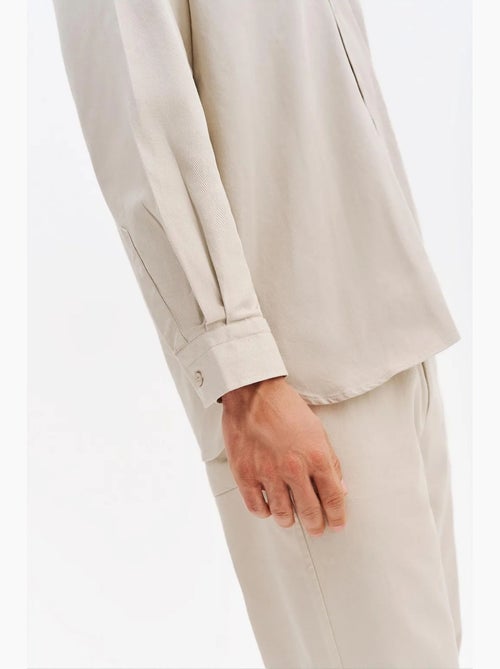 Camicia da uomo in cotone e lycra giesto - Kiabi Camicia da uomo in cotone e lycra giesto - Kiabi