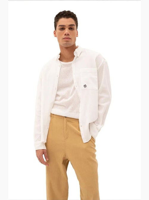 Camicia da uomo in cotone giesto - Kiabi Camicia da uomo in cotone giesto - Kiabi