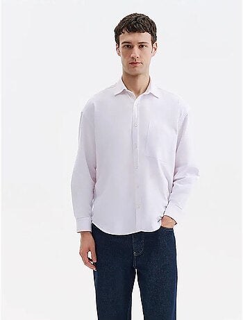 Camicia da uomo in cotone giesto