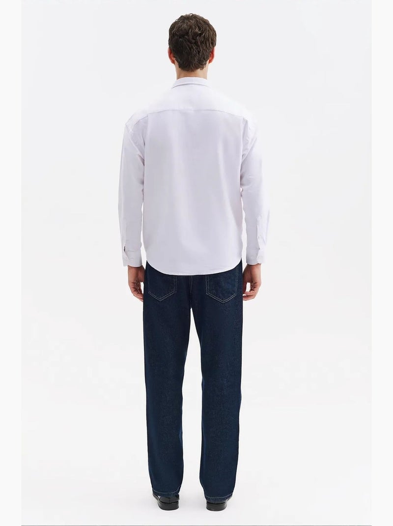 Camicia da uomo in cotone giesto Bianco - Kiabi