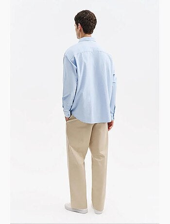 Camicia da uomo in cotone giesto