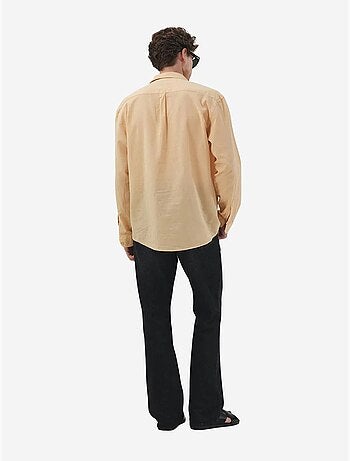 Camicia da uomo in popeline di cotone vestibilità regolare giesto
