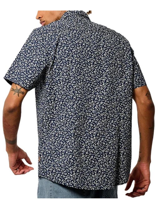 Camicia da Uomo Kaporal a Maniche Corte Stile Marino - Kiabi Camicia da Uomo Kaporal a Maniche Corte Stile Marino - Kiabi