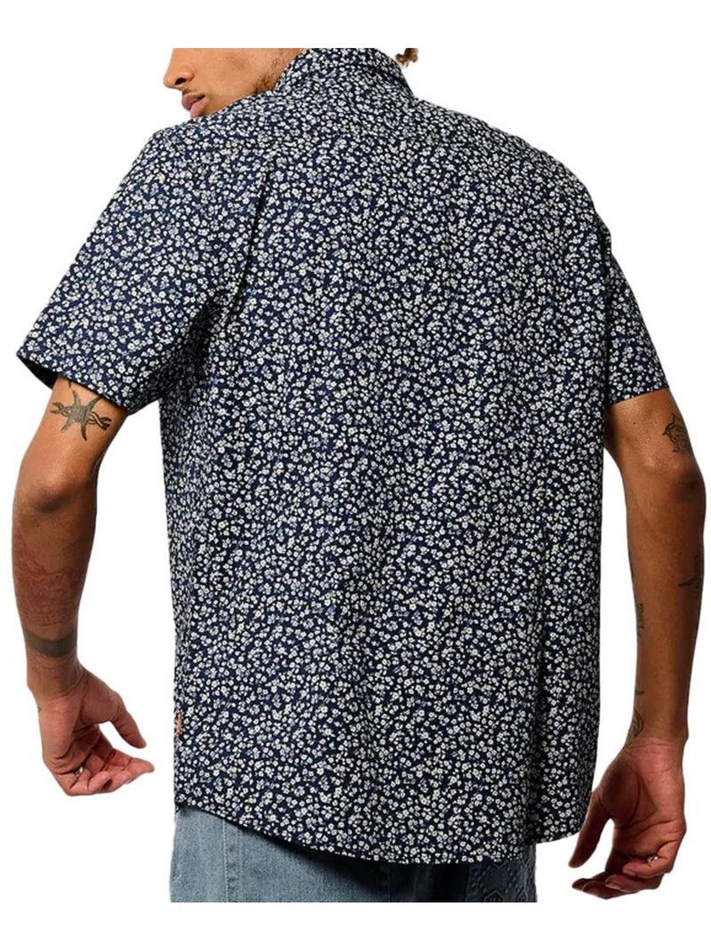 Camicia da Uomo Kaporal a Maniche Corte Stile Marino Blu marino - Kiabi