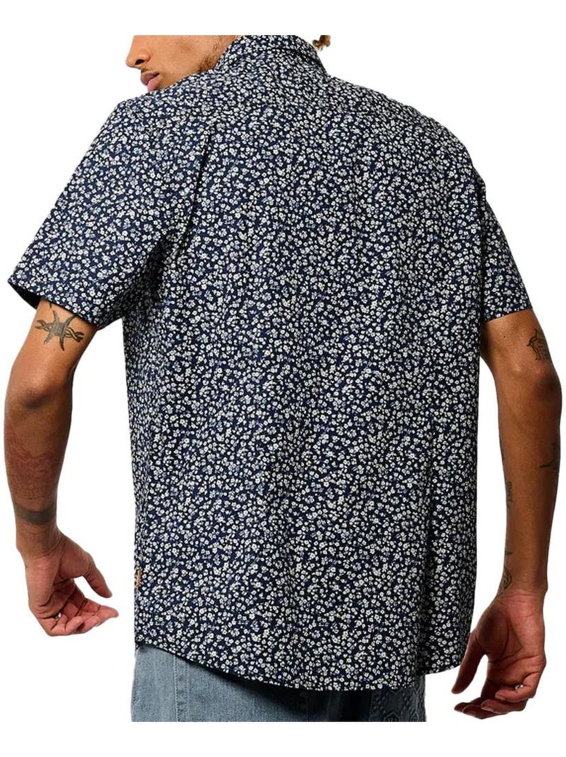 Camicia da uomo kaporal a maniche corte stile marino Blu marino - Kiabi