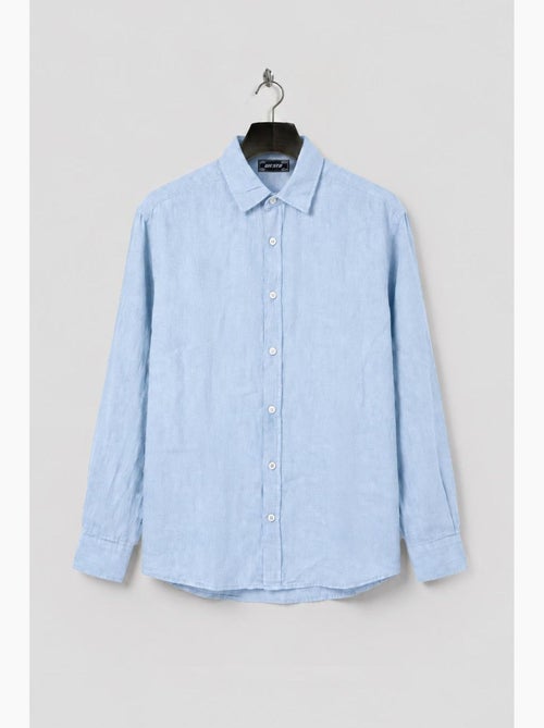 Camicia da uomo oversize in cotone a maniche lunghe giesto - Kiabi Camicia da uomo oversize in cotone a maniche lunghe giesto - Kiabi