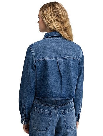 Camicia denim corta da donna donna nimes-w